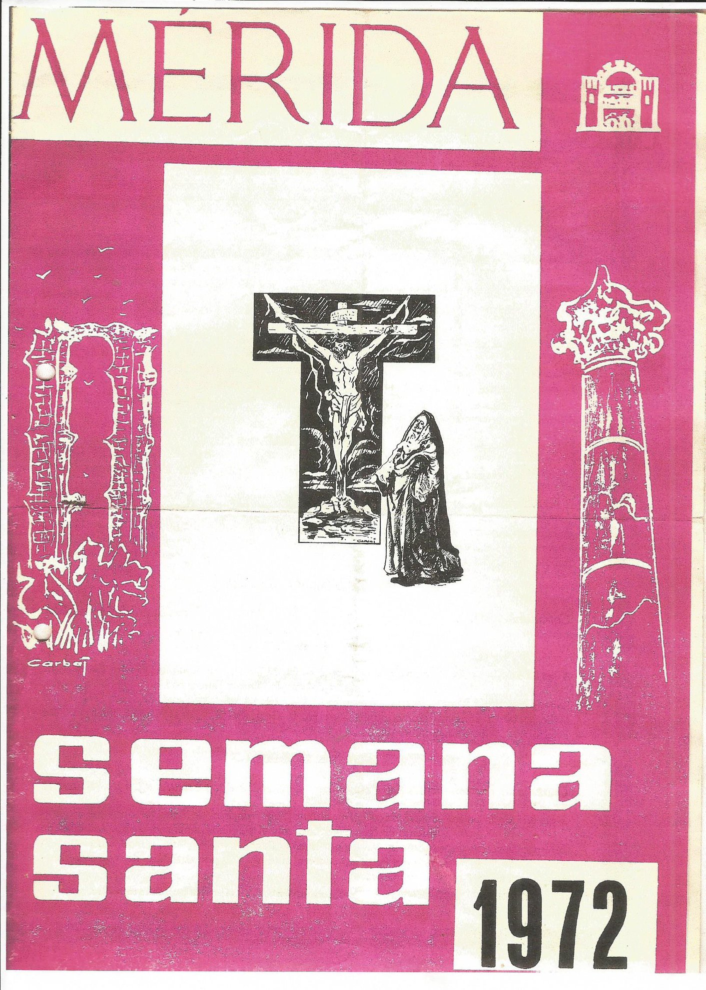 Semana Santa en Mérida 1972 Mérida